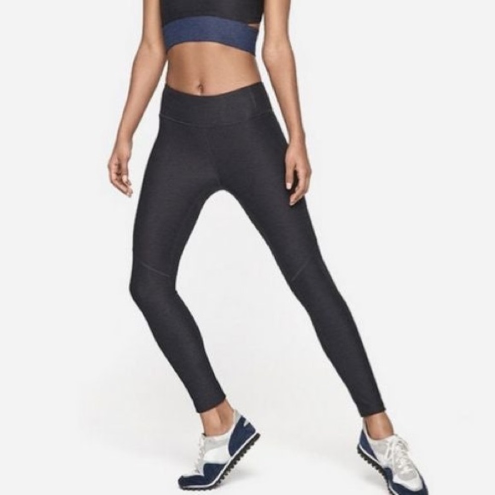 Outdoor Voices Charcoal Warmup Leggings 7/8